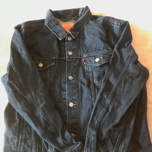LEVI'S classic trucker jacket, Men's Large, blue